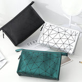 Lingge Cosmetic Bag PU Waterproof