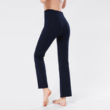 New nude yoga pants women dance wide-waist weir
