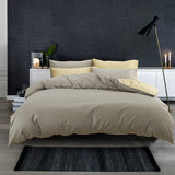 Two-piece plain sheet cover
