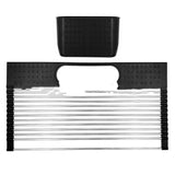 Folding Stainless Steel Storage And Draining Dish Rack