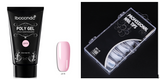 Painless and rapid extension of crystal glue+100-piece boxed with scaled nail crystal