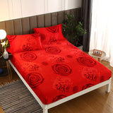 Warm Flannel Elastic Fitted Sheet Soft Bed Linen Home