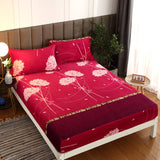 Warm Flannel Elastic Fitted Sheet Soft Bed Linen Home