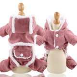 New Year Dog Cat Clothes Accessories Pet Supplies Fall winter Four Legged Cotton-padded Clothes
