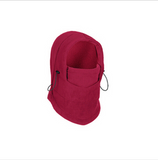 Hat, winter outdoor fleece hat line protector face warm face hat winter riding windproof cap