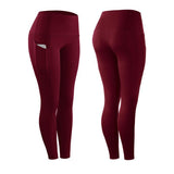 Hip-lifting Bottom Stitching Cross-over Women's Yoga Pants