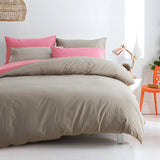 Two-piece plain sheet cover