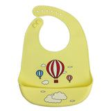 Baby silicone bib three-dimensional rice bowl