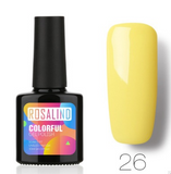 ROSALIND Solid Color Bobbi Glue UV Nail Polish Nail Polish 10ml Nail Polish