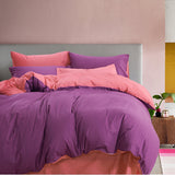 Two-piece plain sheet cover
