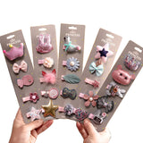 Children's small hairpin crown headdress