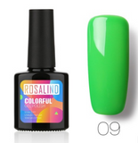 ROSALIND Solid Color Bobbi Glue UV Nail Polish Nail Polish 10ml Nail Polish