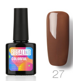 ROSALIND Solid Color Bobbi Glue UV Nail Polish Nail Polish 10ml Nail Polish