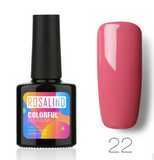 ROSALIND Solid Color Bobbi Glue UV Nail Polish Nail Polish 10ml Nail Polish