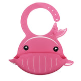 Baby silicone bib three-dimensional rice bowl