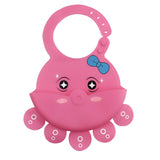 Baby silicone bib three-dimensional rice bowl