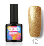 ROSALIND Solid Color Bobbi Glue UV Nail Polish Nail Polish 10ml Nail Polish