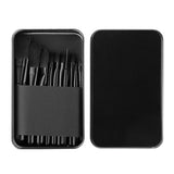 Portable makeup brush