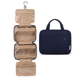 Toiletry Bag Travel Bag with Hanging Hook, Water-resistant Makeup Cosmetic Bag Travel Organizer for Accessories, Shampoo, Full Sized Container, Toiletries and Cosmetics