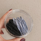 The New Basic Model 20 Rubber Bands For Women To Tie The Hair Circle