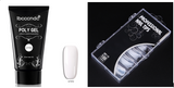 Painless and rapid extension of crystal glue+100-piece boxed with scaled nail crystal
