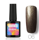 ROSALIND Solid Color Bobbi Glue UV Nail Polish Nail Polish 10ml Nail Polish