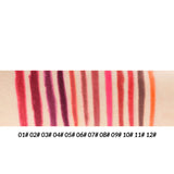 12-color Matte Velvet Hook Thread Lipstick Pen, Waterproof And Non-marking