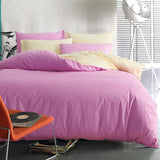 Two-piece plain sheet cover