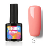 ROSALIND Solid Color Bobbi Glue UV Nail Polish Nail Polish 10ml Nail Polish