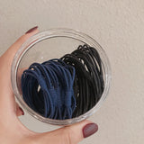 The New Basic Model 20 Rubber Bands For Women To Tie The Hair Circle