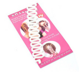 Fish bone wave braider