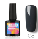 ROSALIND Solid Color Bobbi Glue UV Nail Polish Nail Polish 10ml Nail Polish