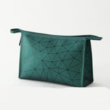 Lingge Cosmetic Bag PU Waterproof