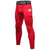Men's stretch and quick-drying fitness trousers