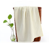 Plain absorbent microfiber towel