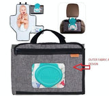 Portable baby changing bag