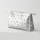 Lingge Cosmetic Bag PU Waterproof