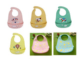 Baby silicone bib three-dimensional rice bowl