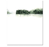 Home Decor Green Plant Canvas Painting