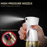 Household Kitchen Glass Pressed Oil Spray Bottle