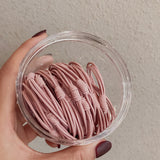 The New Basic Model 20 Rubber Bands For Women To Tie The Hair Circle