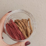 The New Basic Model 20 Rubber Bands For Women To Tie The Hair Circle